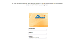 Desktop Screenshot of mail.mrappliance.com